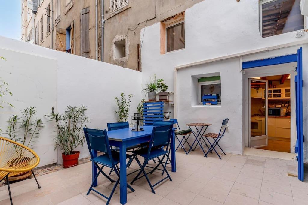 Duplex 4 Pers. Centre Avec Cour Privee Ensoleillee Apartment Marseille Luaran gambar