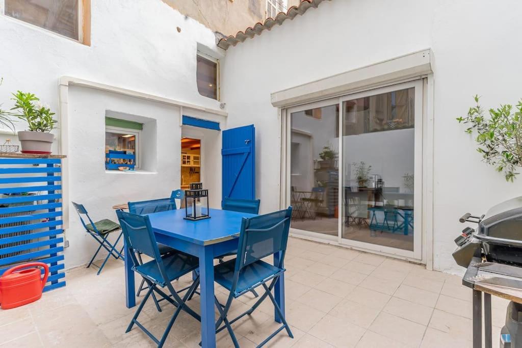 Duplex 4 Pers. Centre Avec Cour Privee Ensoleillee Apartment Marseille Luaran gambar