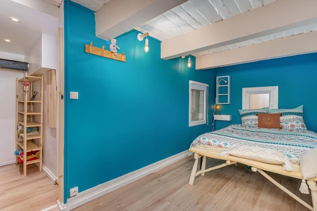 Duplex 4 Pers. Centre Avec Cour Privee Ensoleillee Apartment Marseille Luaran gambar