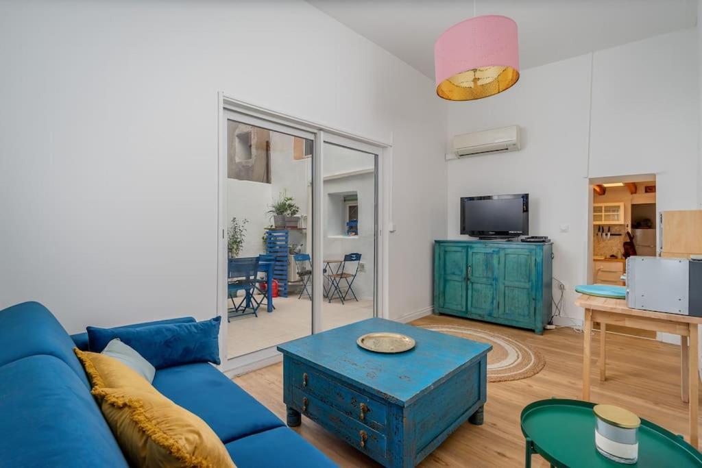 Duplex 4 Pers. Centre Avec Cour Privee Ensoleillee Apartment Marseille Luaran gambar